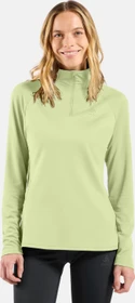 Odlo Essentials Ceramiwarm Laufshirt langarm shadow lime (Damen)