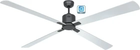 CasaFan Eco Neo III 180 BG-WN/SI WiFi Deckenventilator wenge/silber/basaltgrau
