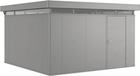 Biohort CasaNova 4x4 Gerätehaus Türanschlag rechts quarzgrau-metallic