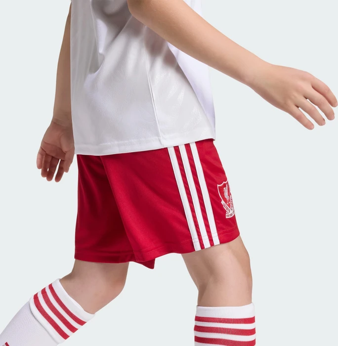 adidas Liverpool FC 2026/2027 Auswärtsshorts strawberry red (Junior)