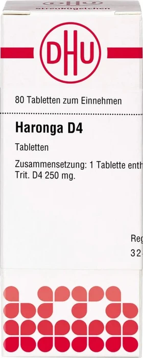 DHU Haronga D4 Tabletten, 80 Stück