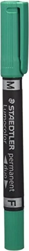 Staedtler Lumocolor duo 348 permanent grün
