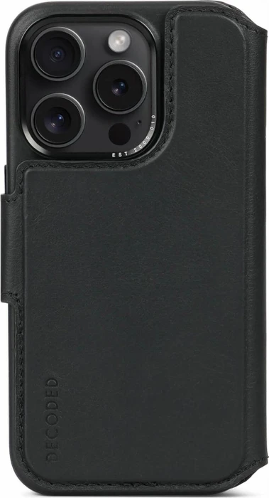 Decoded Leather Detachable Wallet MagSafe für Apple iPhone 15 Pro