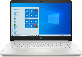 HP Laptop 14-dk0357ng, Natural Silver, Ryzen 5 3500U, 8GB RAM, 128GB SSD, 1TB HDD, DE