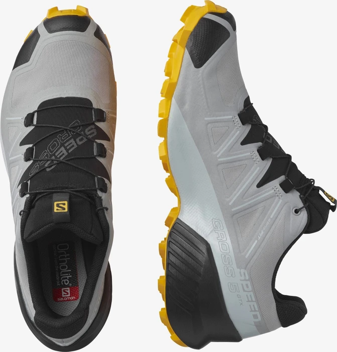 Salomon Speedcross 5 GTX monument/black/saffron (Herren)