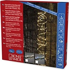 Konstsmide Mini Lichterschlauch LED 130x warmweiß