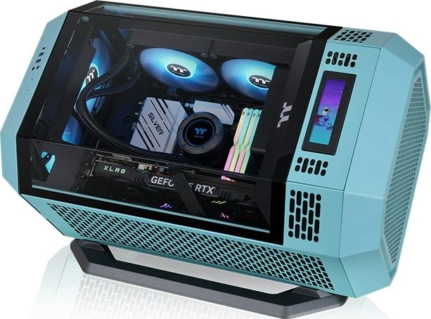 Thermaltake Chassis Stand Kit für Thermaltake The Tower 300, Turquoise