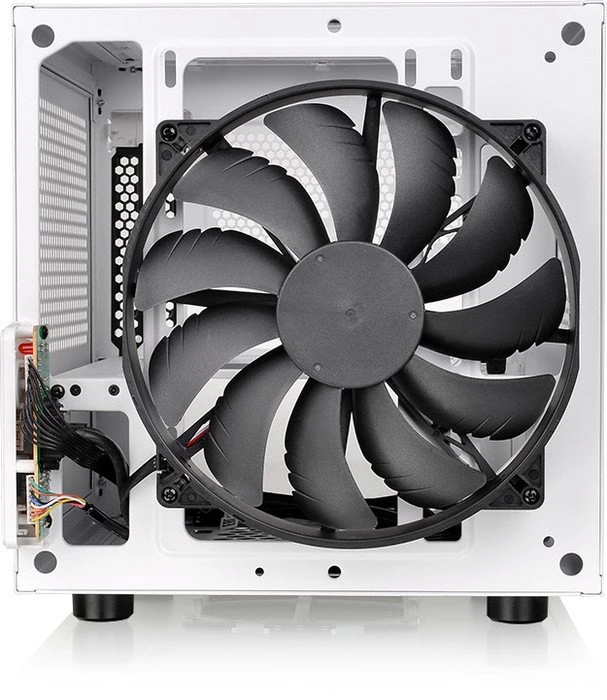 Thermaltake Core V1 Snow Edition, Acrylfenster, Mini-ITX