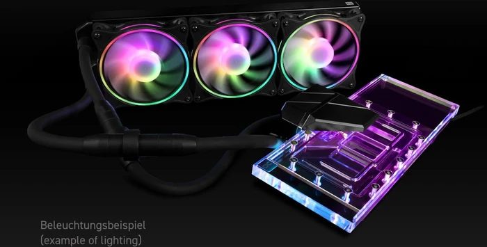 Alphacool Eiswolf 2 AiO 360mm AMD Radeon RX 7900XTX Merc 310 mit Backplate