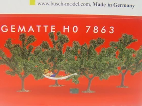 Busch Action Set: Mann in Hängematte