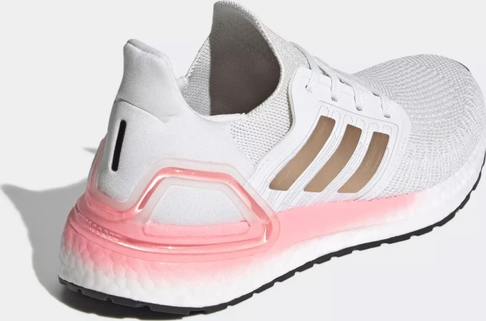 adidas Ultraboost 20 crystal white/copper metallic/light flash red (Damen)