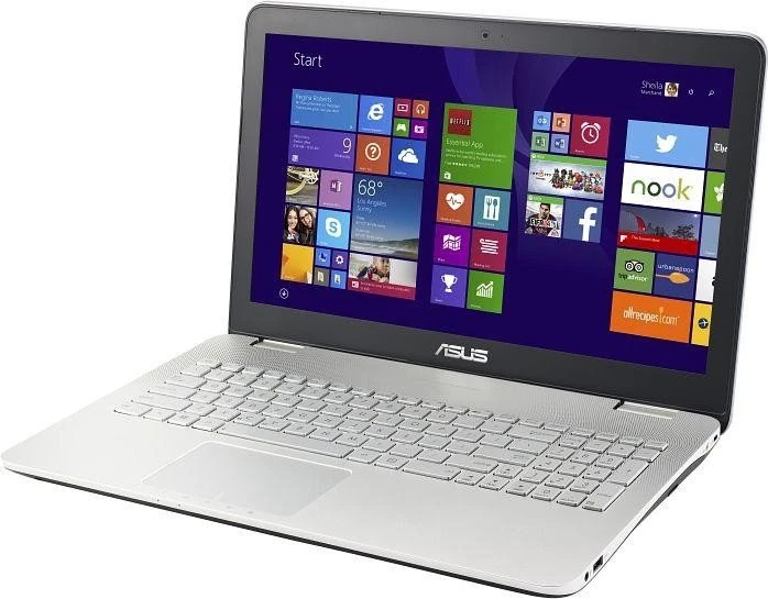 ASUS N551JX-CN289T, Core i7-4720HQ, 16GB RAM, 256GB SSD, GeForce GTX 950M, DE