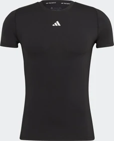 adidas Techfit Training Funktionsshirt kurzarm schwarz (Herren)