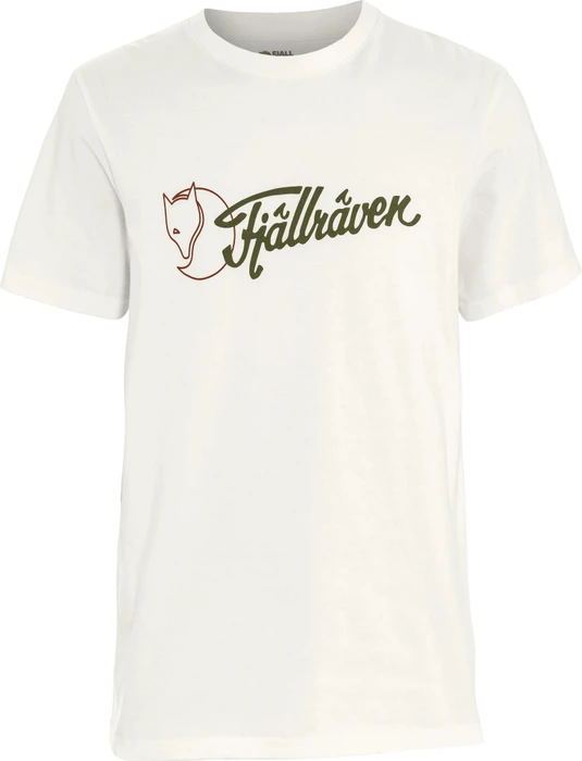 Fjällräven Archive Logo T-Shirt kurzarm eggshell (Herren)