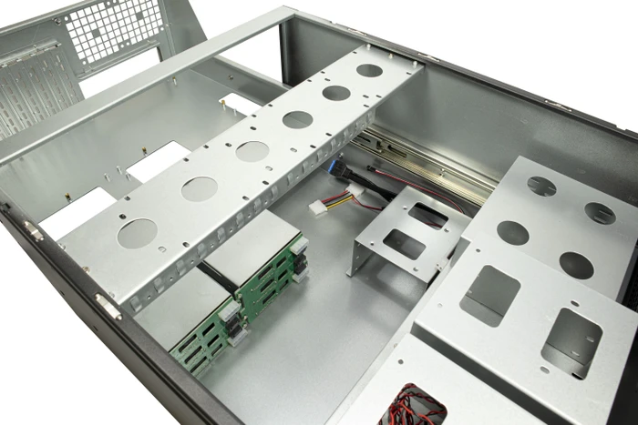 Inter-Tech IPC 6U-6606, grau, 6HE, ATX