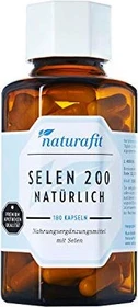 naturafit Selen 200 natürlich Kapseln, 180 Stück