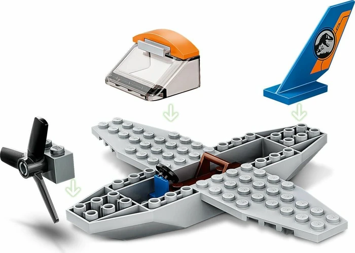 LEGO Jurassic World - Velociraptor: Rettungsmission mit dem Doppeldecker