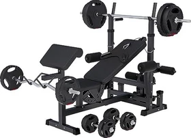 Gorilla Sports Universal 100kg Kraftstation schwarz