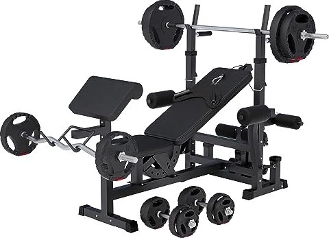 Gorilla Sports Universal 100kg Kraftstation schwarz