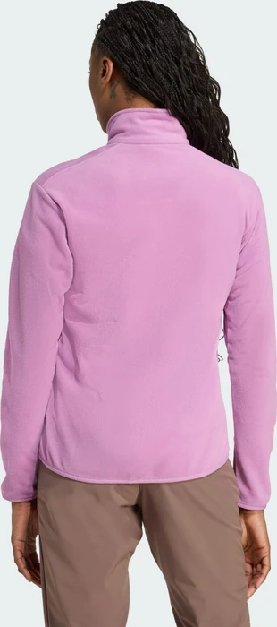 adidas Terrex Multi Essentials Fleece Jacke preloved purple (Damen)