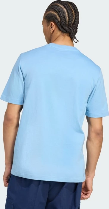 adidas Trefoil Essentials T-Shirt kurzarm ash blue (Herren)