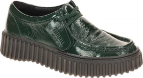 Clarks Torhill Bee green paint (Damen)