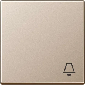 Jung Serie A Wippe mit Symbol Klingel, champagner