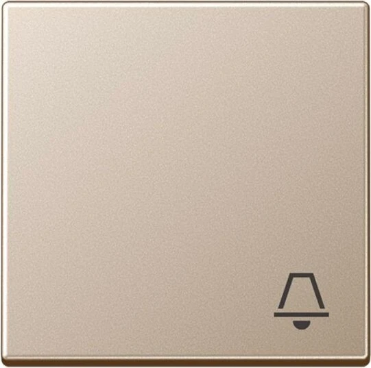 Jung Serie A Wippe mit Symbol Klingel, champagner