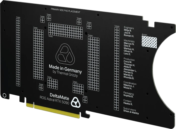 Thermal Grizzly DeltaMate GPU Block Astral, RTX 5090