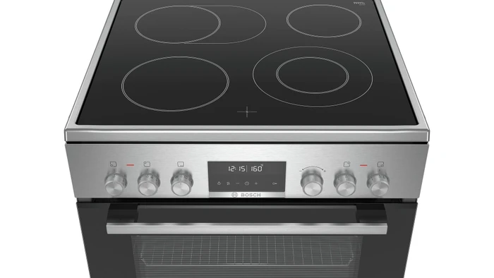 Bosch Serie 6 HKS79U250 Elektroherd mit Glaskeramik-Kochfeld