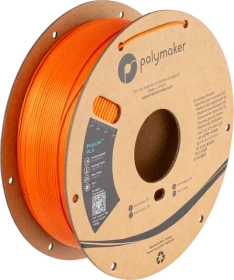 Polymaker PolyLite Silk PLA, orange, Spule, 1.75mm, 1.00kg
