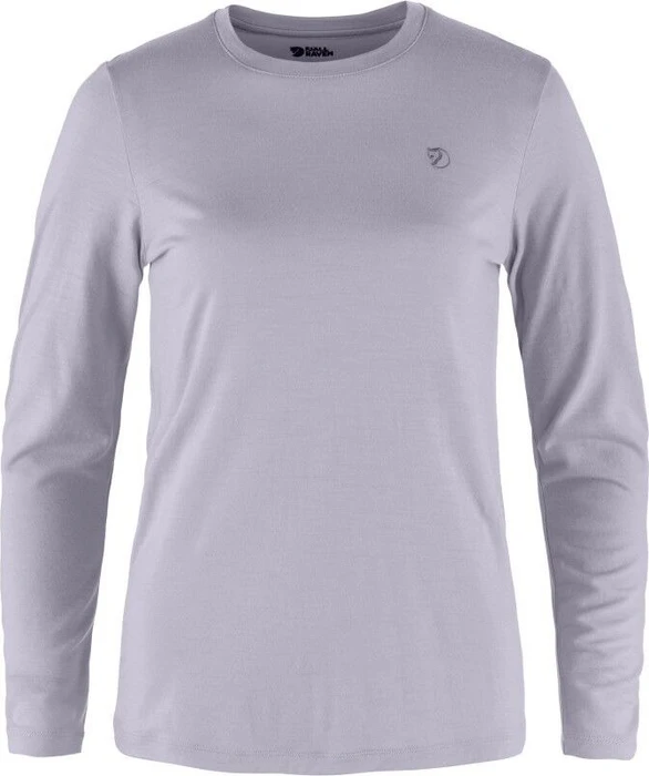 Fjällräven Abisko Wool Funktionsshirt langarm lavender mist (Damen)