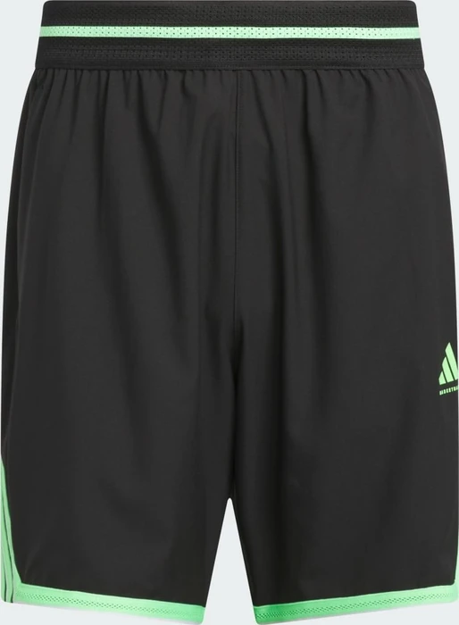 adidas Crazy Lite Trainingshose kurz black/lime burst (Herren)