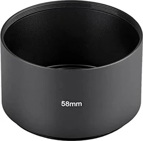 ayex Aluminium Gegenlichtblende-Sonnenblende lang 58mm
