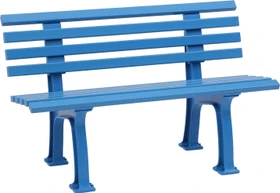 Blome Ibiza Gartenbank 2-Sitzer himmelblau