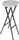 Perel Barhocker faltbar (FP145)