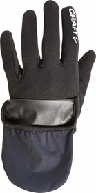 Craft Hybrid Weather Fahrradhandschuhe schwarz