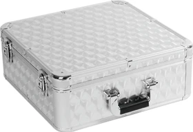 Roadinger CD-Case ALU poliert 100 CDs