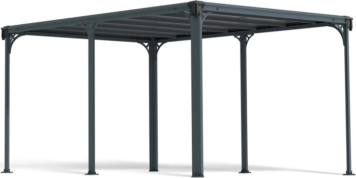 Palram Canopia Milano Gazebo 4300 Pavillon grau