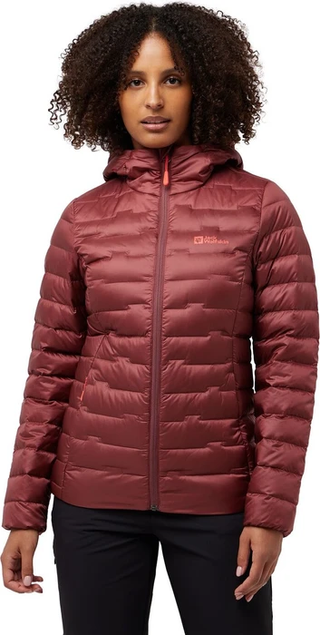 Jack Wolfskin Passamani Down Hoody Funktionsjacke red ochre (Damen)