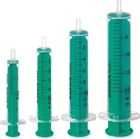 B.Braun Injekt Solo 2-teilige Einmalspritzen 20ml exzentrischer Luer Konus, 100 Stück