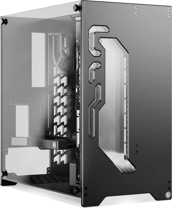 EK Water Blocks EK-Quantum Torsion A60 Black Limited Edition, schwarz, Glasfenster