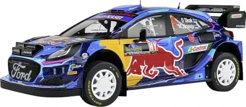 Schuco Solido Ford Puma Rally1 Hybrid #8 blau