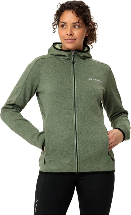 Vaude Valsorda Fleece Hoodie Funktionsjacke agave (Damen)