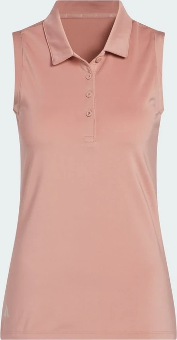 adidas Women's Ultimate365 Solid Poloshirt ärmellos warm clay (Damen)
