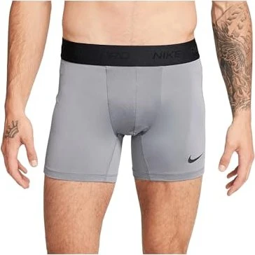 Nike Pro Dri-FIT Boxer Briefs smoke grey/black (Herren)