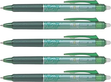 Pilot FriXion Ball Clicker 0.5mm BLRT-FR5-G Tintenroller (Mine) grün