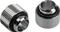 Bitspower Touchaqua Verlängerung G1/4" auf G1/4", 10mm, Glorious Silver, 2er-Pack Vorschaubild