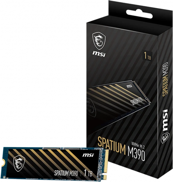 MSI Spatium M390 500GB, M.2 2280 / M-Key / PCIe 3.0 x4