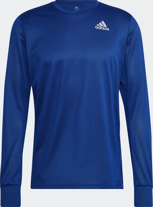 adidas Own The Run Laufshirt langarm royal blue/reflective silver (Herren)